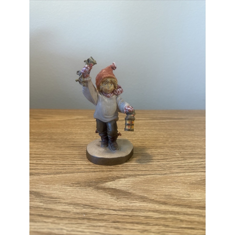 Dolfi Autom #41 Figurine - Greetings - Boy Ringing‎ Bell